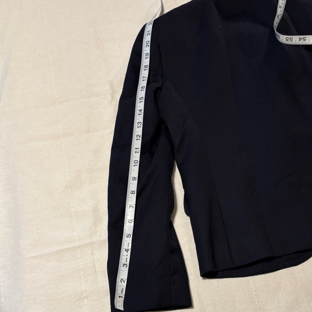 J.Crew Classic “Schoolboy” Navy Blazer with Gold Accents - Picture 10 of 11
